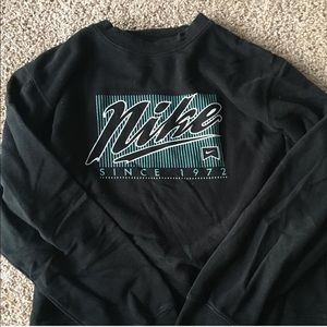 Black Nike Crewneck Sweater